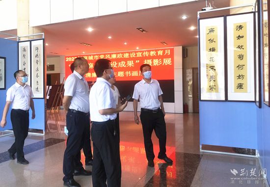 參觀書(shū)畫(huà)攝影展  吳湘瀛攝_副本.jpg